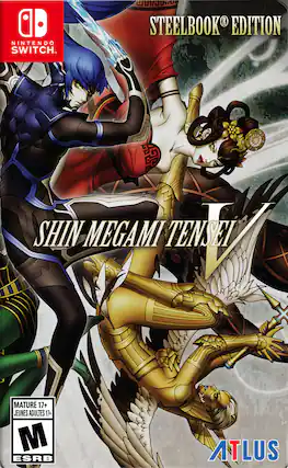 Front. SEGA - Shin Megami Tensei V. - M (Mature 17+)
