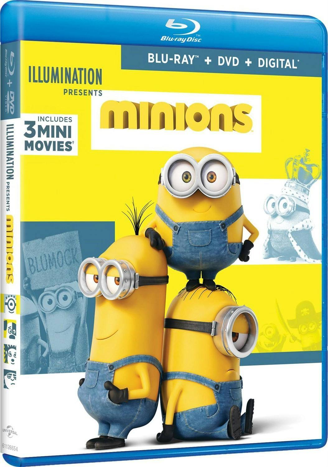 Angle. Minions (DVD + Digital) [Blu-ray].