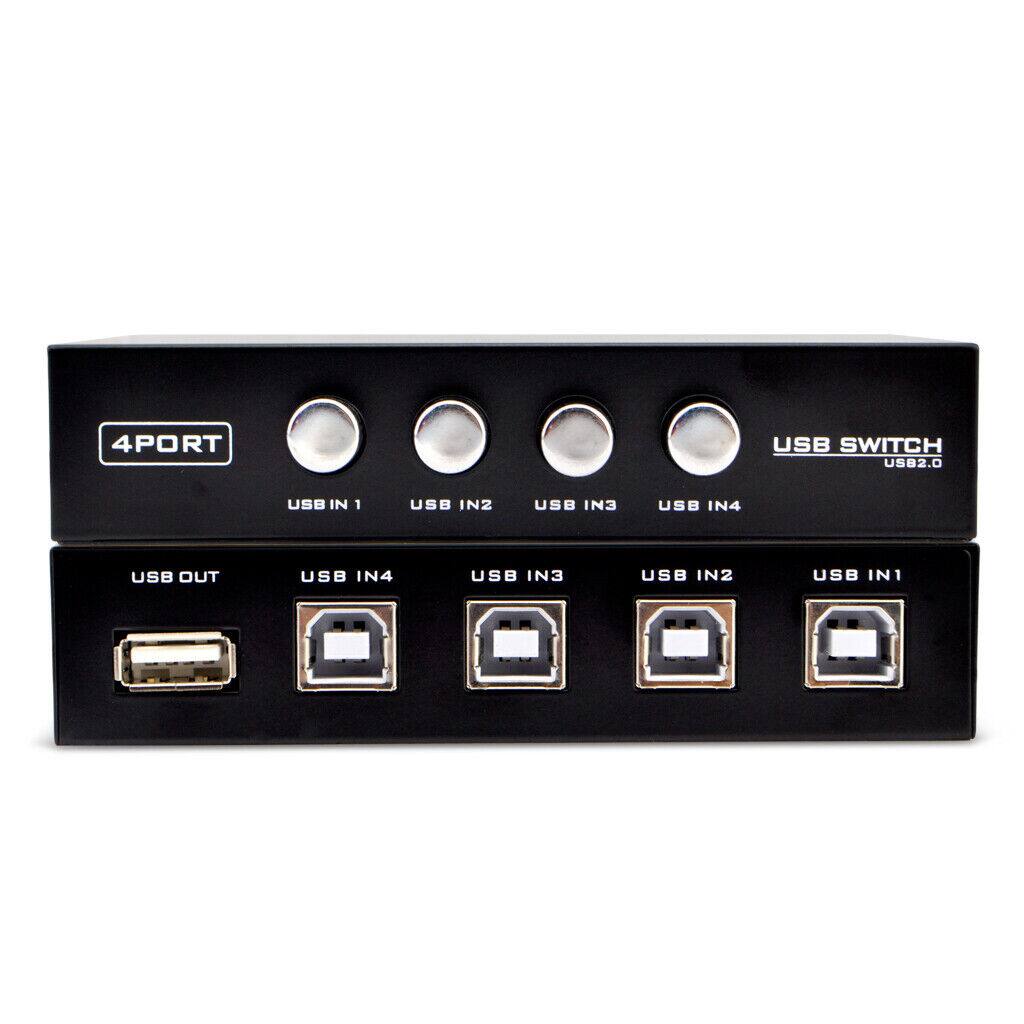 4PORT USB SWITCH USB2.0
USB IN1 USB IN2 USB IN3 USB IN4
USB OUT USB IN4 USB IN3 USB IN2 USB IN1