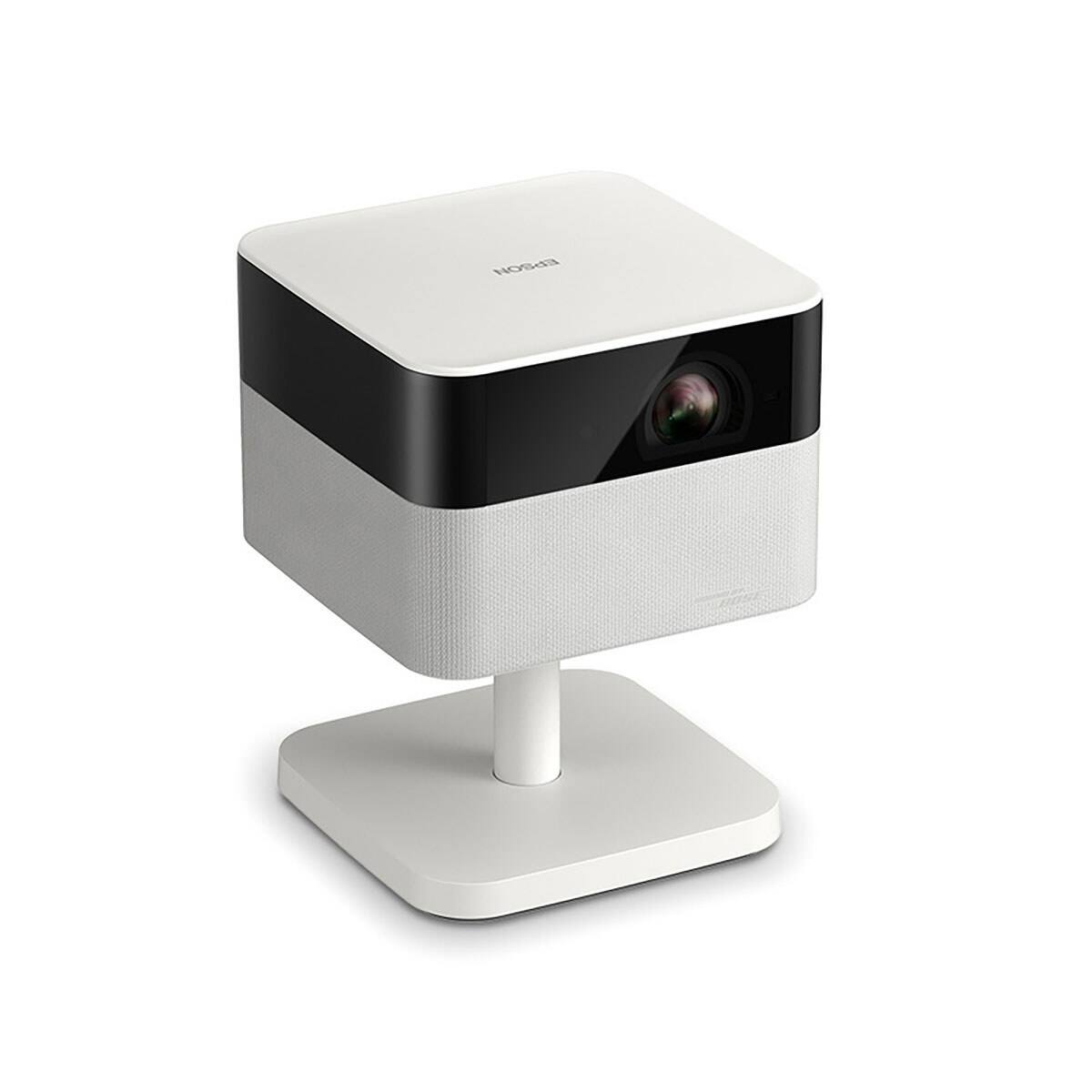 Alt View 2. Epson - Epson Lifestudio Flex Full HD 3-Chip 3LCD Wireless Smart Portable Projector, White.