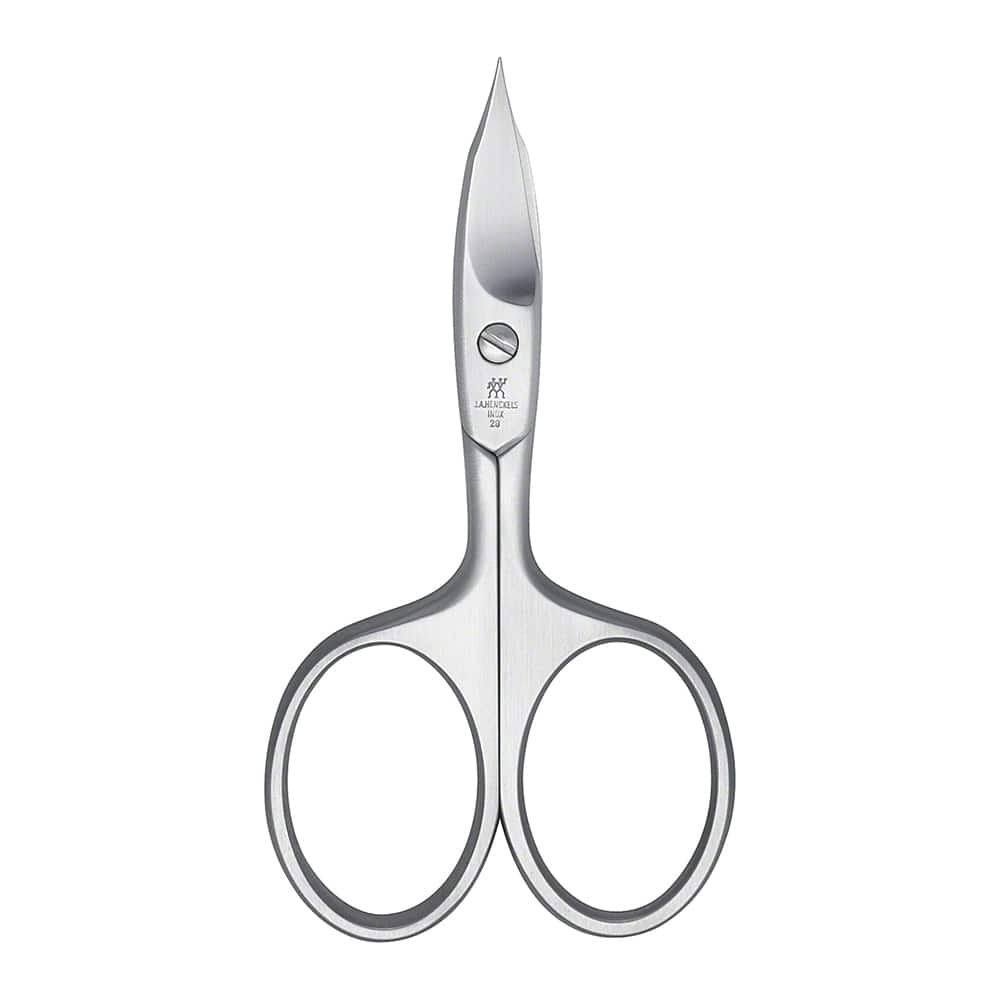 ZWILLING - Combination Nail Scissors (scissors for nails, cuticles, fine tip for precise cutting), Premium, 3.5 in - Silver