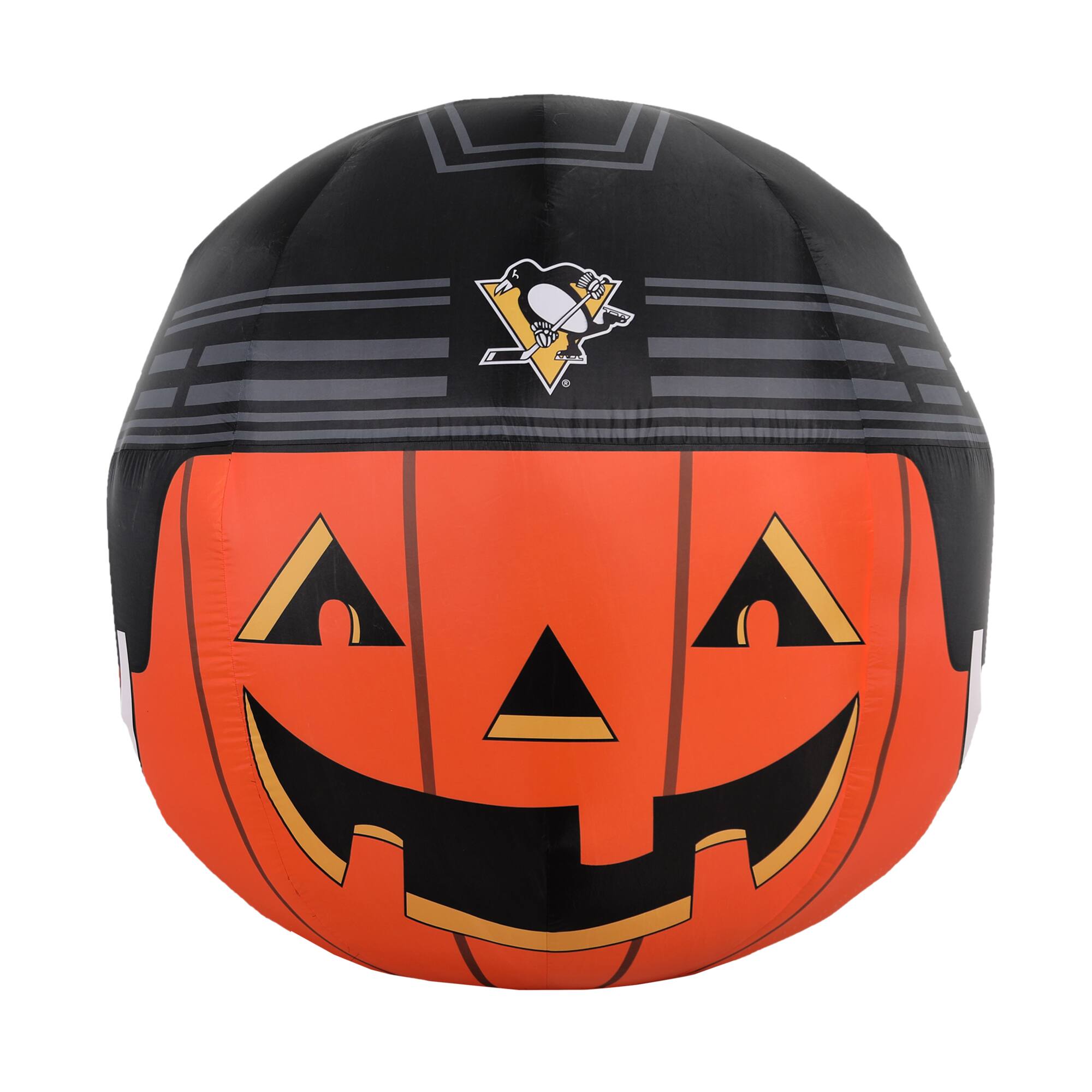 Alt View 1. Sporticulture - Pittsburgh Penguins Jack-O-Helmet Inflatable - Multicolor.