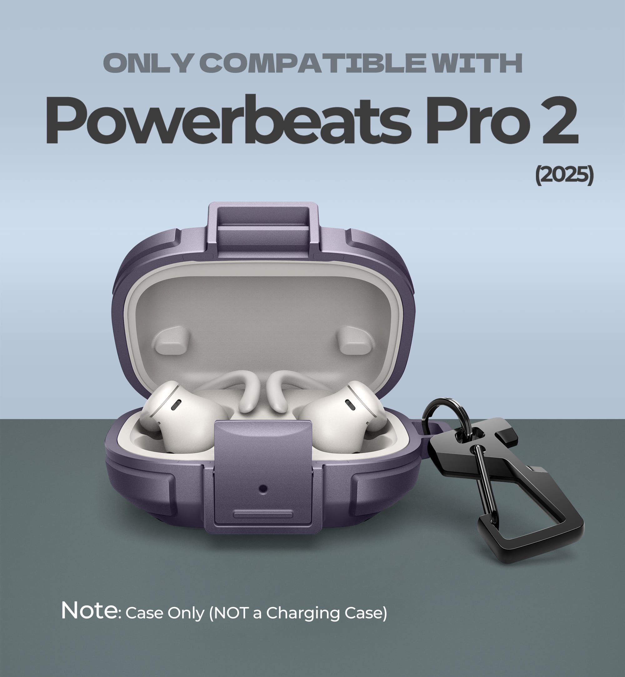 Dexnor Case for Beats Powerbeats Pro 2(2025)with Drop Proof Lock