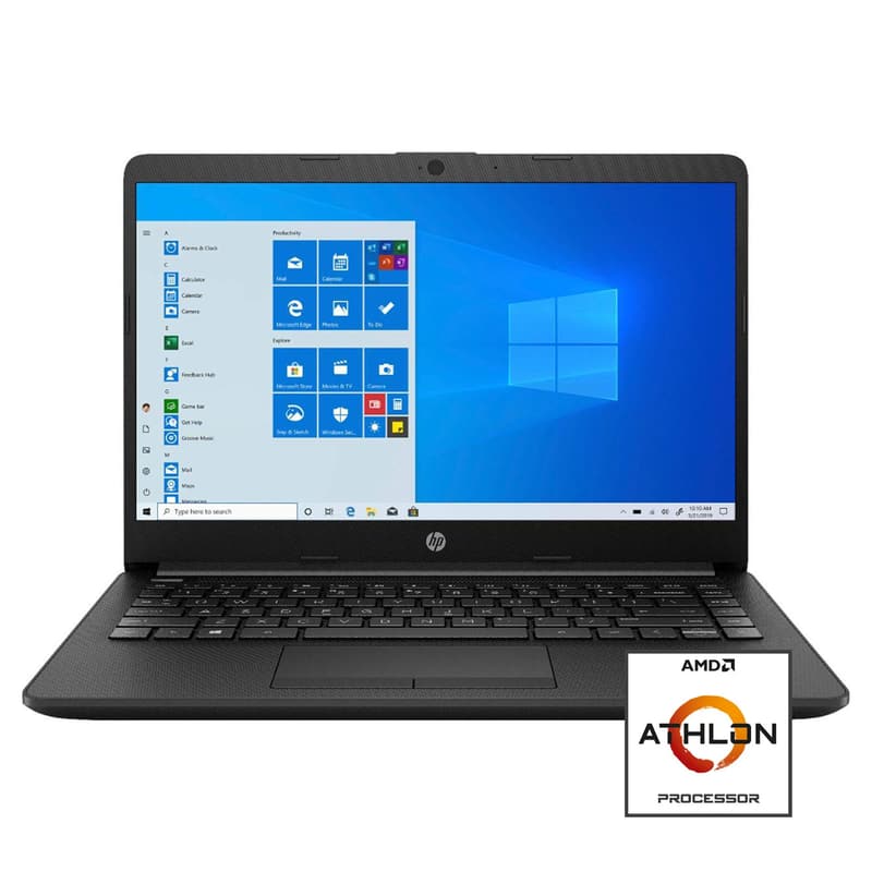 HP - Pavilion 14" HD Laptop,AMD Athlon 3050U,16GB RAM,512GB SSD,AMD Radeon Graphics,Win 10 - Black