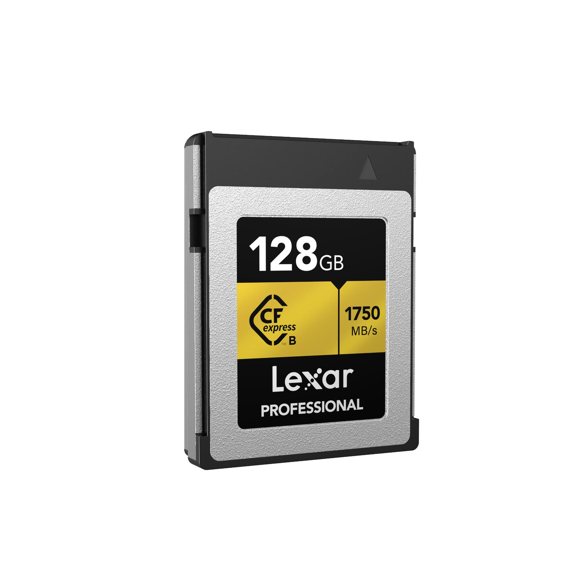 128 GB CFexpress B  
Lexar PROFESSIONAL  
1750 MB/s