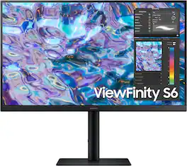 Samsung - S61B Series 27-Inch QHD Computer Monitor (LS27B610EQNXZA) - Black