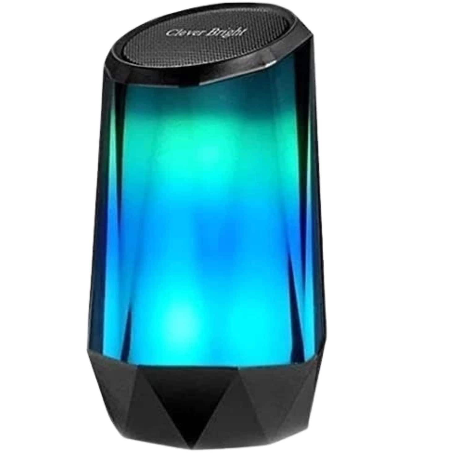 Home Collection - Portable Wireless Bluetooth Speaker with 8 RGB LED Light Modes – BT 5.0 Connects to Phone