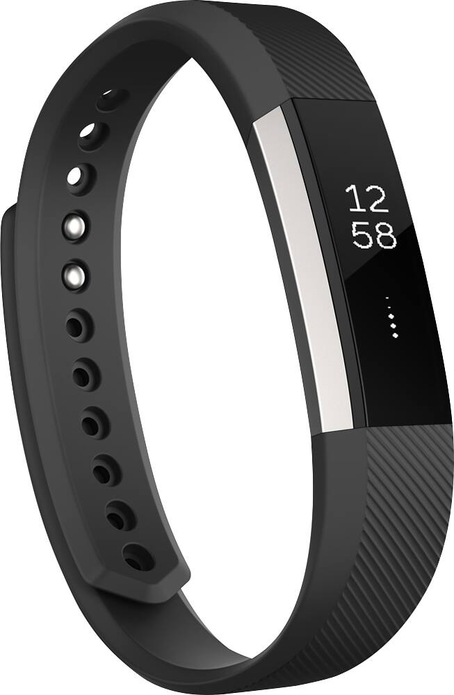 Alt View 15. Fitbit - Alta Activity Tracker (Large) - Black.