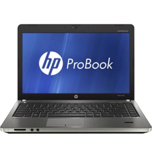 Front Standard. HP - 14" ProBook Notebook - 4 GB Memory - 500 GB Hard Drive - Metallic Gray.