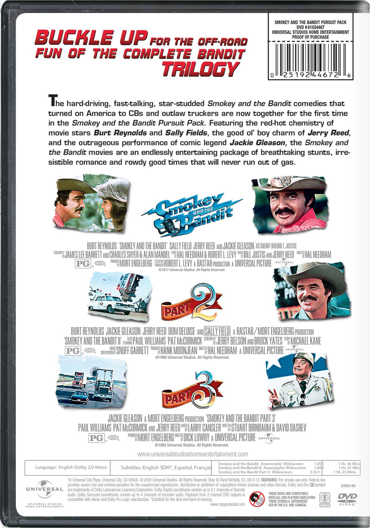 Angle. Smokey and the Bandit/Smokey and the Bandit 2/Smokey and The... (DVD Set) [DVD].
