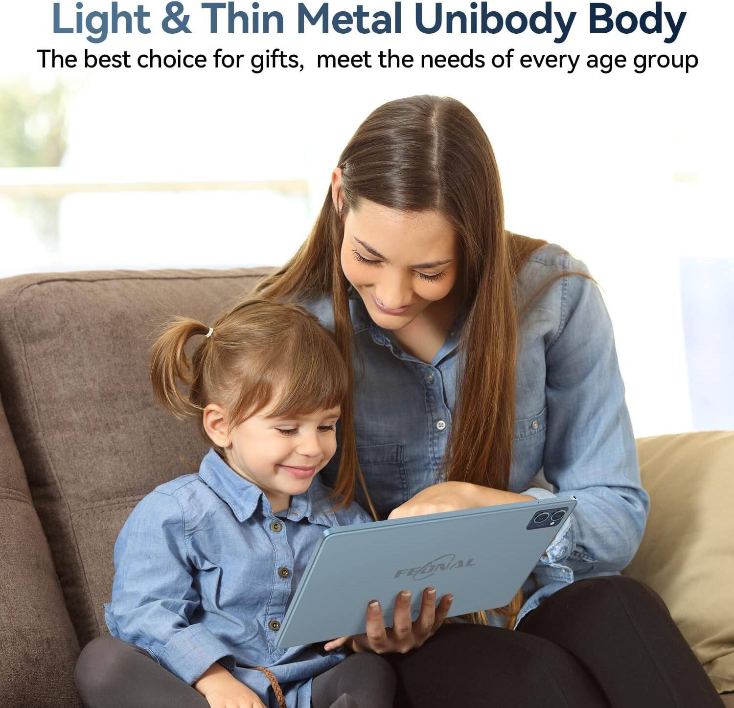 Light & Thin Metal Unibody Body

The best choice for gifts, meet the needs of every age group

FEONAL 60