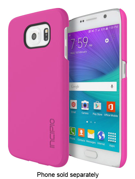 Best Buy: Incipio feather Case for Samsung Galaxy S6 Cell Phones Pink ...