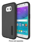 Front. Incipio - DualPro SHINE Case for Samsung Galaxy S6 Cell Phones - Black.