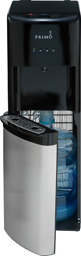 Best Buy: Primo Water Bottom-Loading Bottled Water Dispenser  Black/Stainless-Steel PW-601090