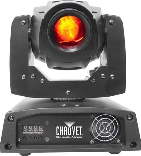 Front Standard. Chauvet Lighting - Intimidator Spot LED 150 Moving Head Light.