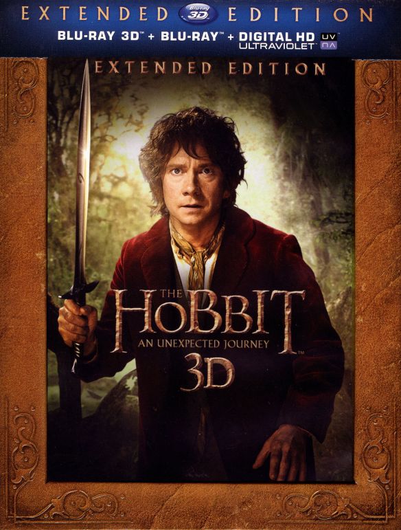 The Hobbit: An Unexpected Journey 3D [Extended Edition] [UltraViolet] [Blu-ray] [3D] [Blu-ray/Blu-ray 3D] [2012]
