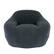 Alt View 4. GOODSILO - Giant Memory Foam Filled Bean Bag Sofa with Armrests for Adults, Spacious Faux Fur Lounger for Living Room and Bedroom - Dark Gray.