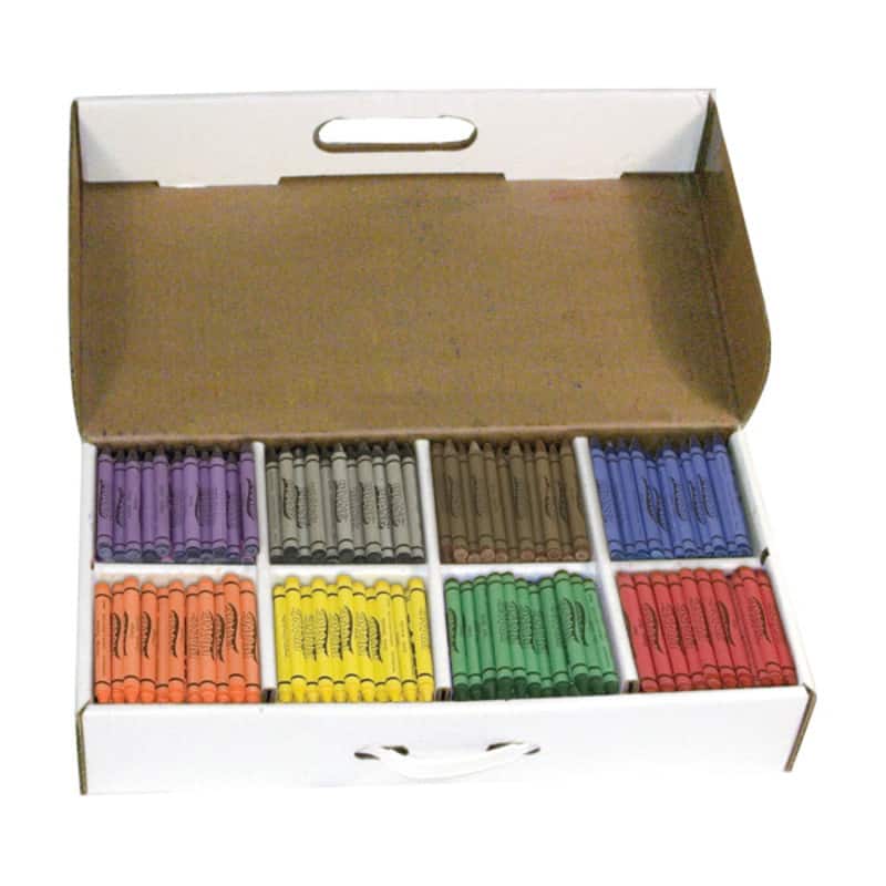 Prang - Crayons, Master Pack, 8 Colors (50 Each), 400 Count price history on PriceWatchPro