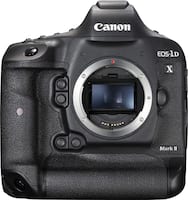Canon - EOS-1D X Mark II DSLR Camera (Body Only) - Black - Front_Zoom