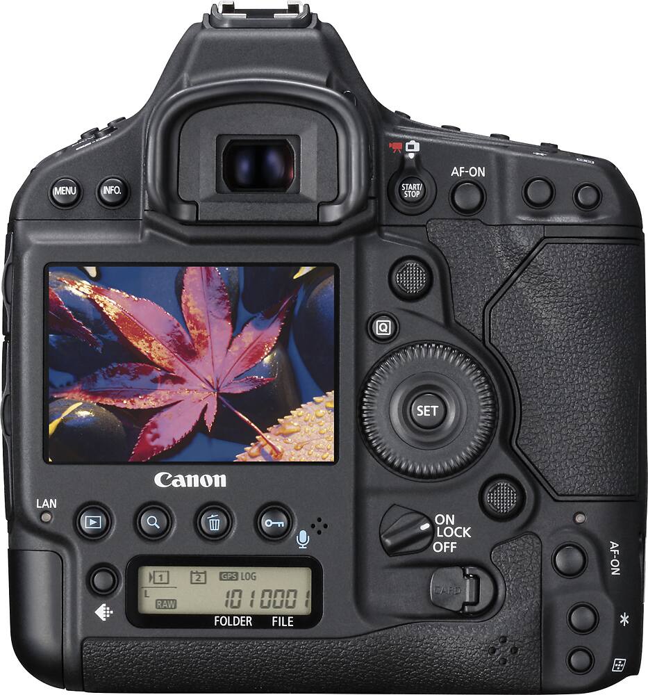 Best Buy: Canon EOS-1D X Mark II DSLR Camera (Body Only) Black