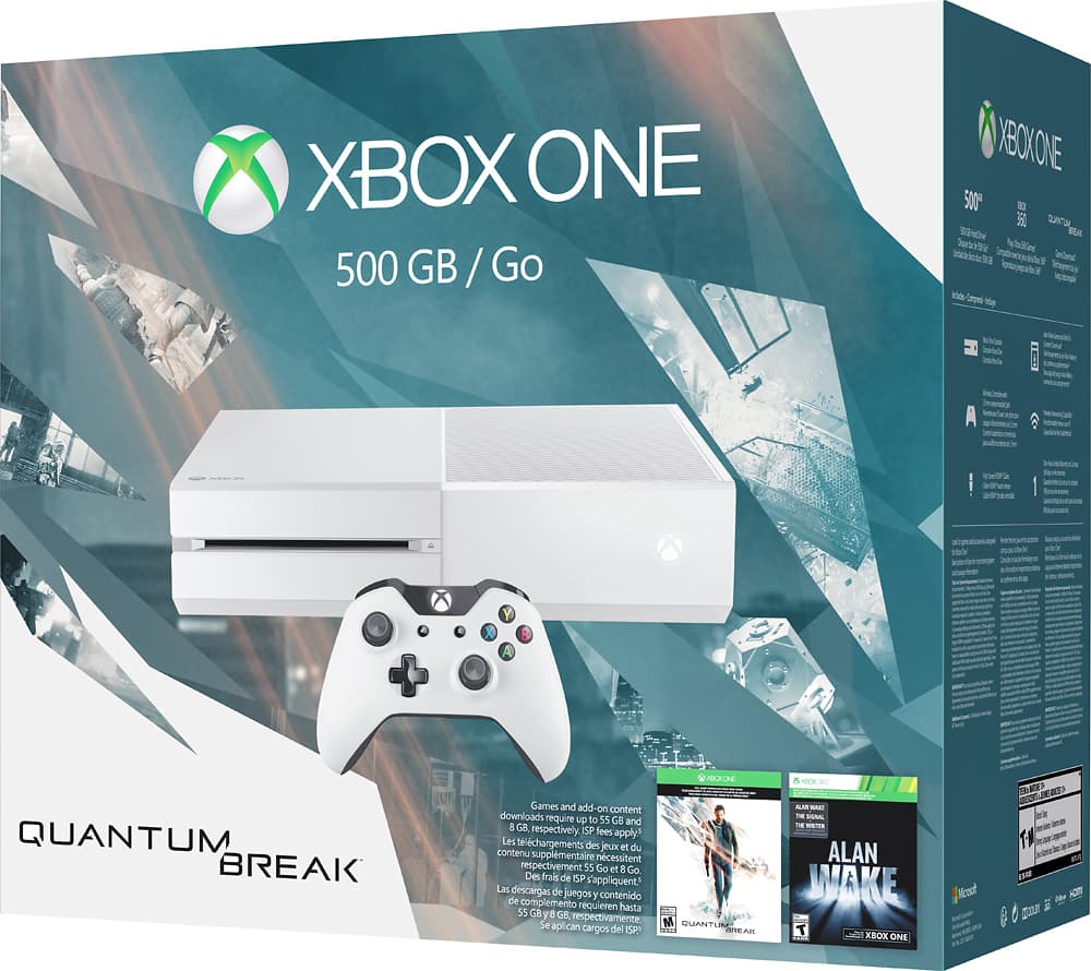 Left. Microsoft - Xbox One Special Edition Console Quantum Break Bundle.