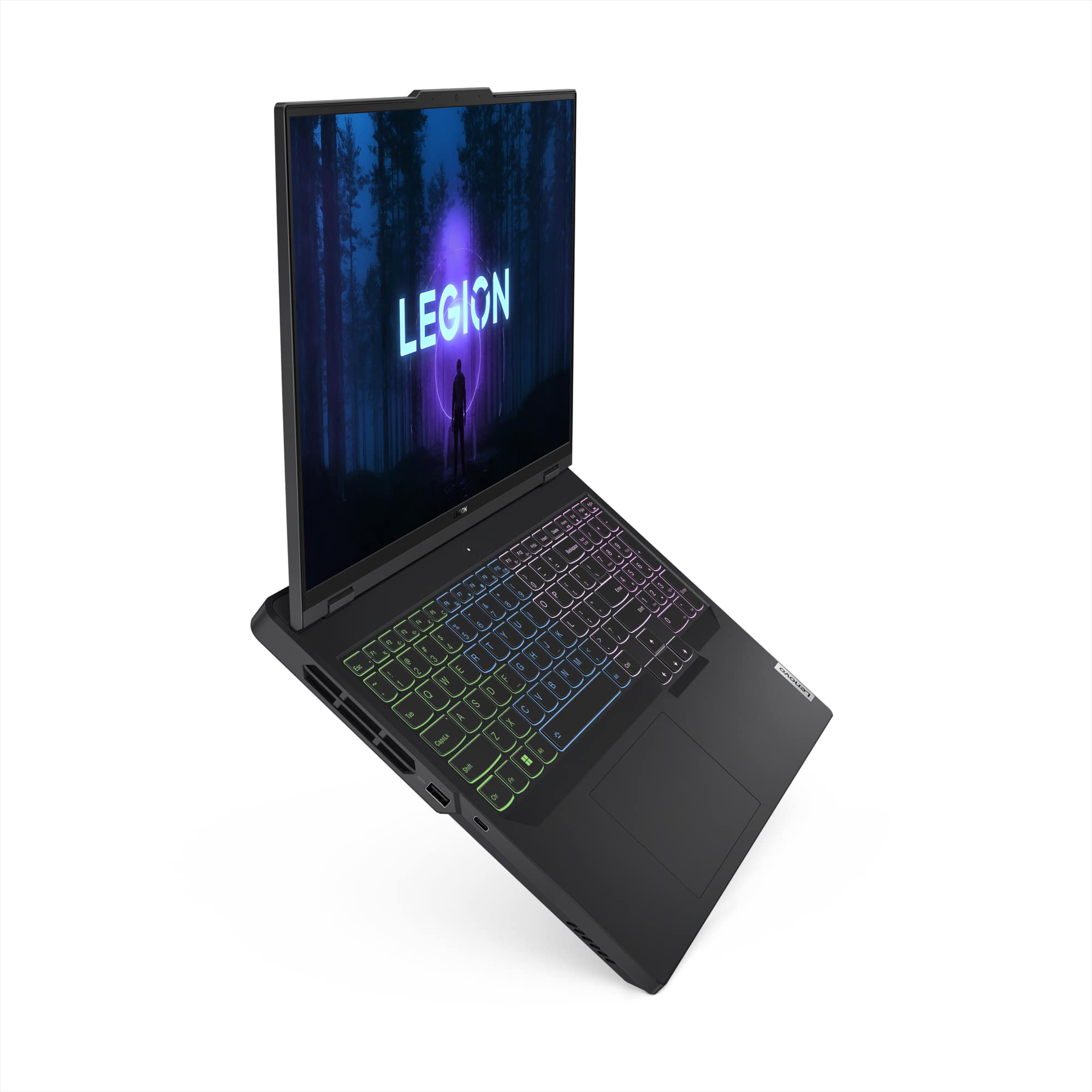 Alt View 13. Lenovo - Legion Pro 5i 16" Gaming Laptop WQXGA - Intel 13th Gen Core i7 with 16GB Memory - NVIDIA GeForce RTX 4070 8GB - 1TB SSD - Onyx Grey.