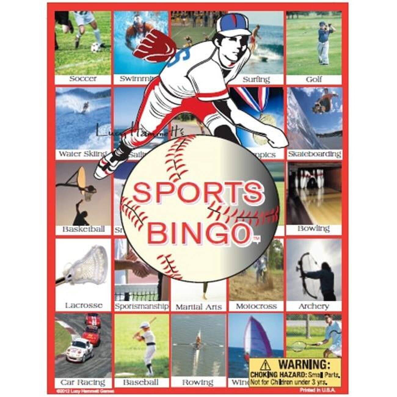 Lucy Hammett Games - Lucy Hammett Sports Bingo Game Learn About Popular Sports, Equipment & Rules