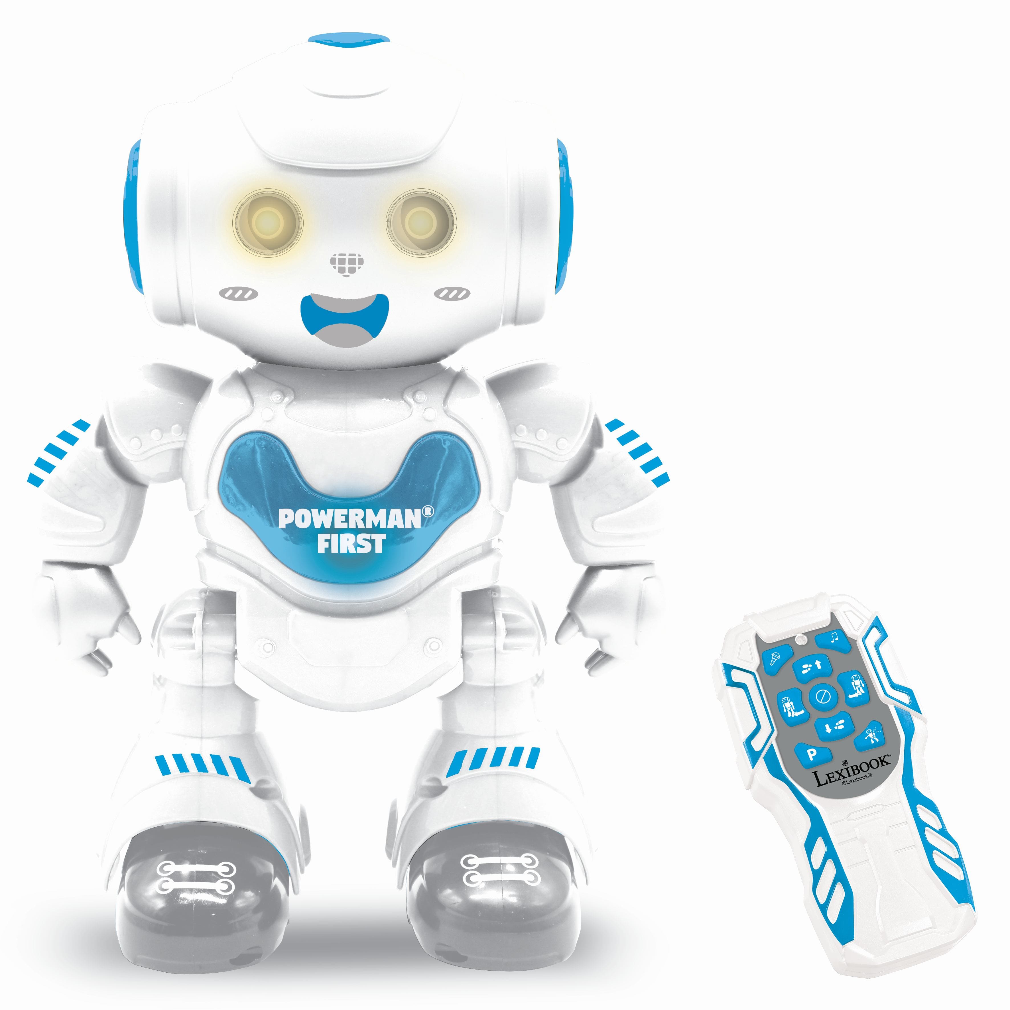 Lexibook - Powerman First STEM Robot. Dance. Music. Demo with Remote Control
