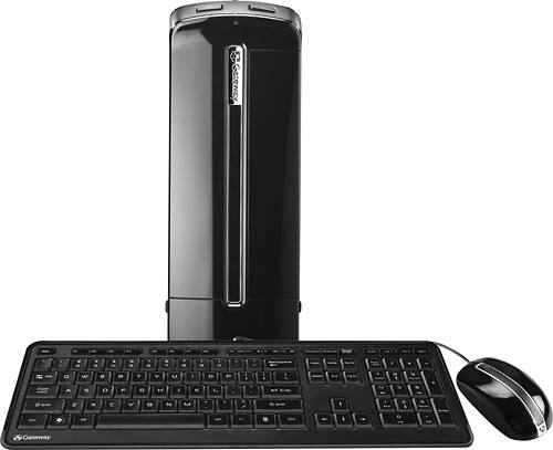 Front Standard. Gateway - Desktop - 4GB Memory - 500GB Hard Drive.