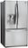 Angle Zoom. LG - 30.5 Cu. Ft. Door In Door French Door Refrigerator with Ice and Water Dispenser - Stainless steel.