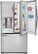 Front Zoom. LG - 30.5 Cu. Ft. Door In Door French Door Refrigerator with Ice and Water Dispenser - Stainless steel.
