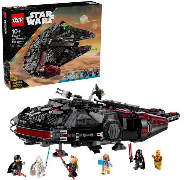 LEGO - Star Wars The Dark Falcon Buildable Toy Vehicle 75389 - Multi