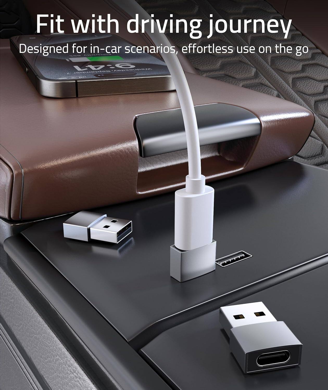 Fit with driving journey  
Designed for in-car scenarios, effortless use on the go