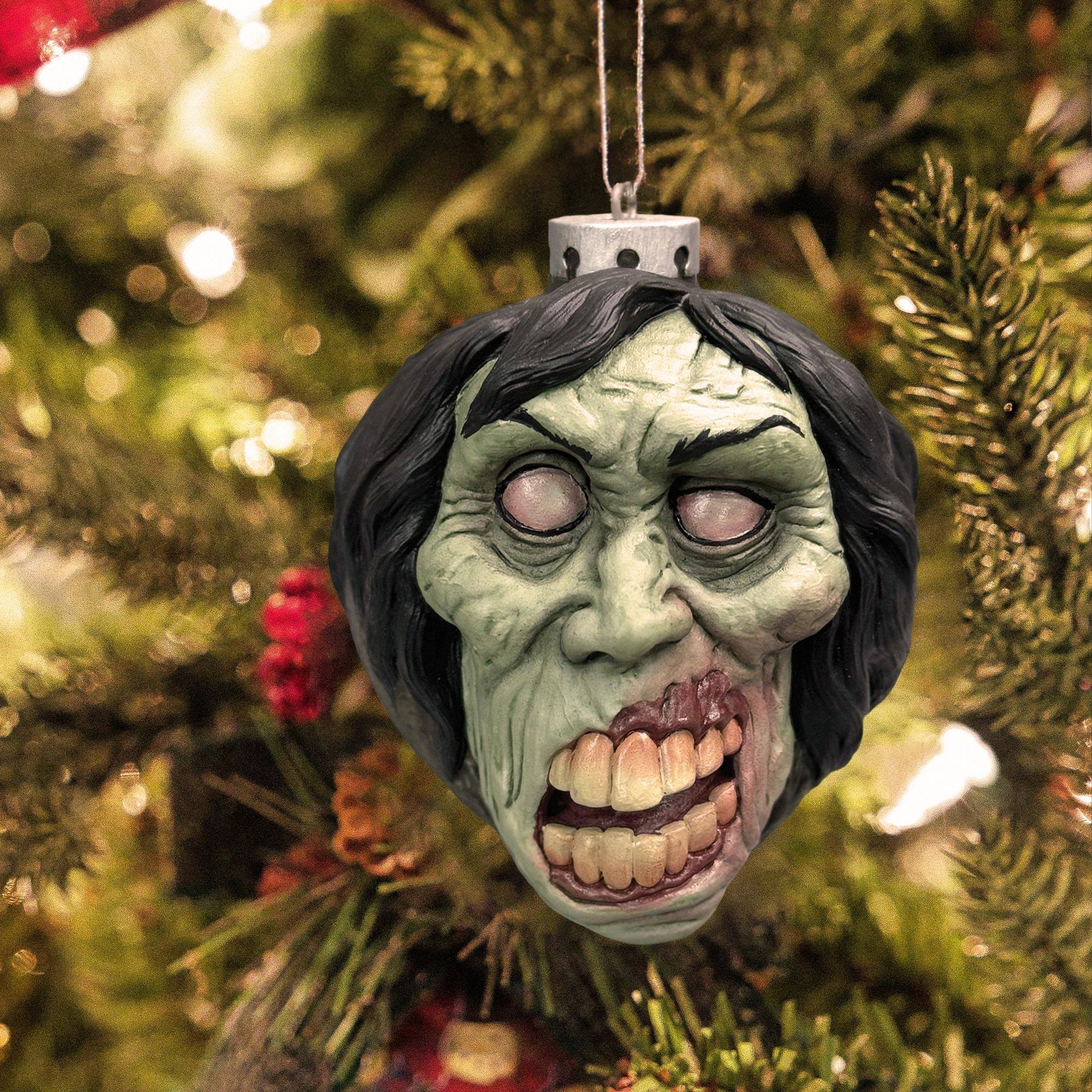 Alt View 10. Gorenaments - Len Simon's Gorenaments 3.5 Inch Horror Ornament Series 2 | Mort - White.