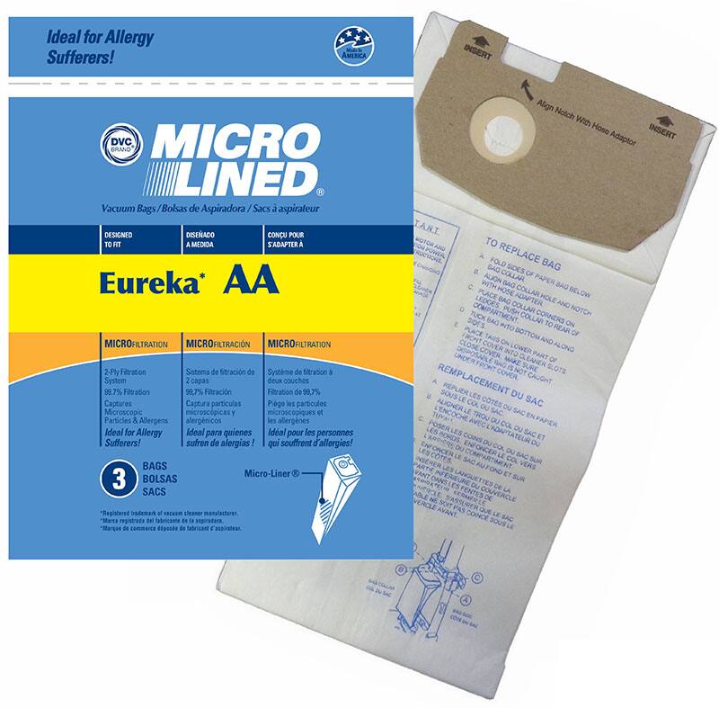 DVC - Eureka Eureka Vacuum Bags (300 Pack) Part #ER-1471