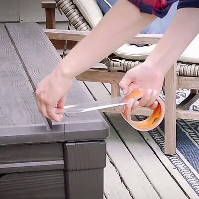 Alt View 5. Gorilla - Gorilla Crystal Clear Tape, 1.88" x 27', 1 Roll (6027007) - Clear.