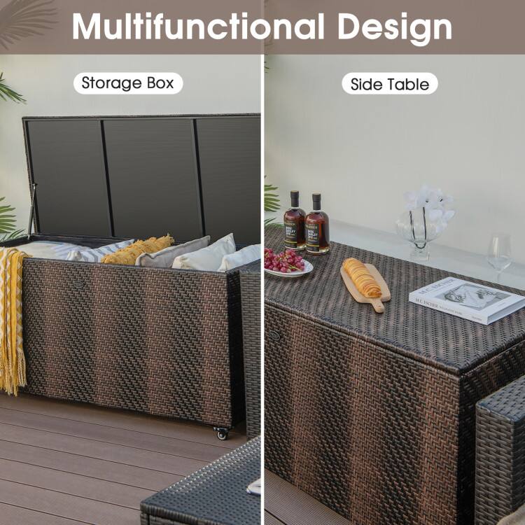 Multifunctional Design Storage Box Side Table