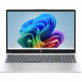 HP - OmniBook 3 15.6" Copilot+ PC Notebook - Full HD - AMD Ryzen AI 5 340 - 16 GB - 1 TB SSD - Glacier Silver