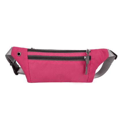 Front. XGear Fitness - Waterproof Fanny Pack for Running and Travel - Pink.