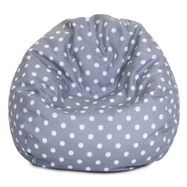 Majestic Home - Small Bean Bag Ikat Dot - Gray