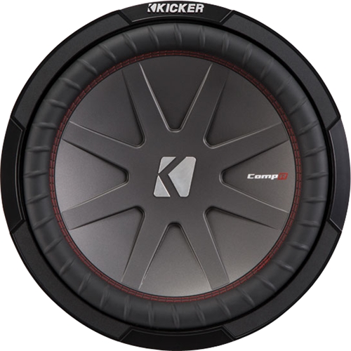 KICKER - CompR 12 Dual-Voice-Coil 2-Ohm Subwoofer - Black was $149.99 now $119.99 (20.0% off)