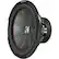 Left. KICKER - CompR 12" Dual-Voice-Coil 2-Ohm Subwoofer - Black.