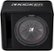 Alt View Zoom 11. KICKER - CompR 12" Dual-Voice-Coil 2-Ohm Loaded Subwoofer Enclosure - Black.