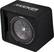 Alt View 12. KICKER - CompR 12" Dual-Voice-Coil 2-Ohm Loaded Subwoofer Enclosure - Black.