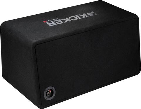 Kicker 43DCWR122 Cassa Bass Reflex Doppia Con 2 Subwoofer CompR12 - 1000 Watt RMS - 2 Ohm - MDF E Moquette