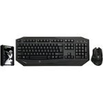 Front Zoom. IOGEAR - Kaliber Gaming™ Keymander Wireless Gaming Keyboard and Mouse - Black.