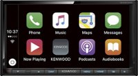 Front Zoom. Kenwood - 6.95" - Android Auto/Apple CarPlay™ - Built-in Bluetooth - In-Dash CD/DVD/DM Receiver - Black.