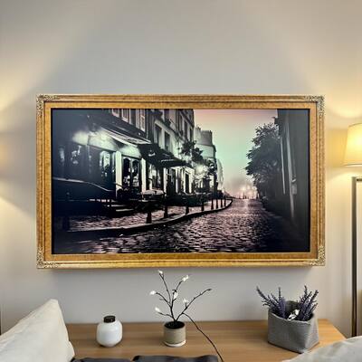 LAREDO FRAME FACTORY 55 inch Handmade Ornate Tv Frame For TCL LAREDO FRAME FACTORY 55 inch Handmade Ornate Tv Frame For TCL