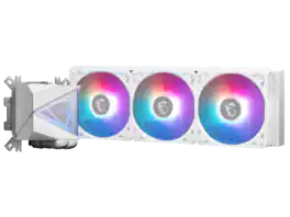 MSI - MAG Coreliquid I360 Cooling Fan/Radiator/Water Block/Pump - White