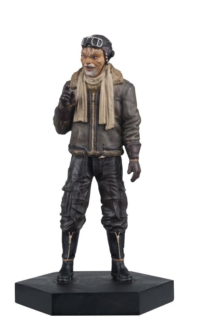 Front. Seven20 - Doctor Who Catkind Resin Figure - Brown.